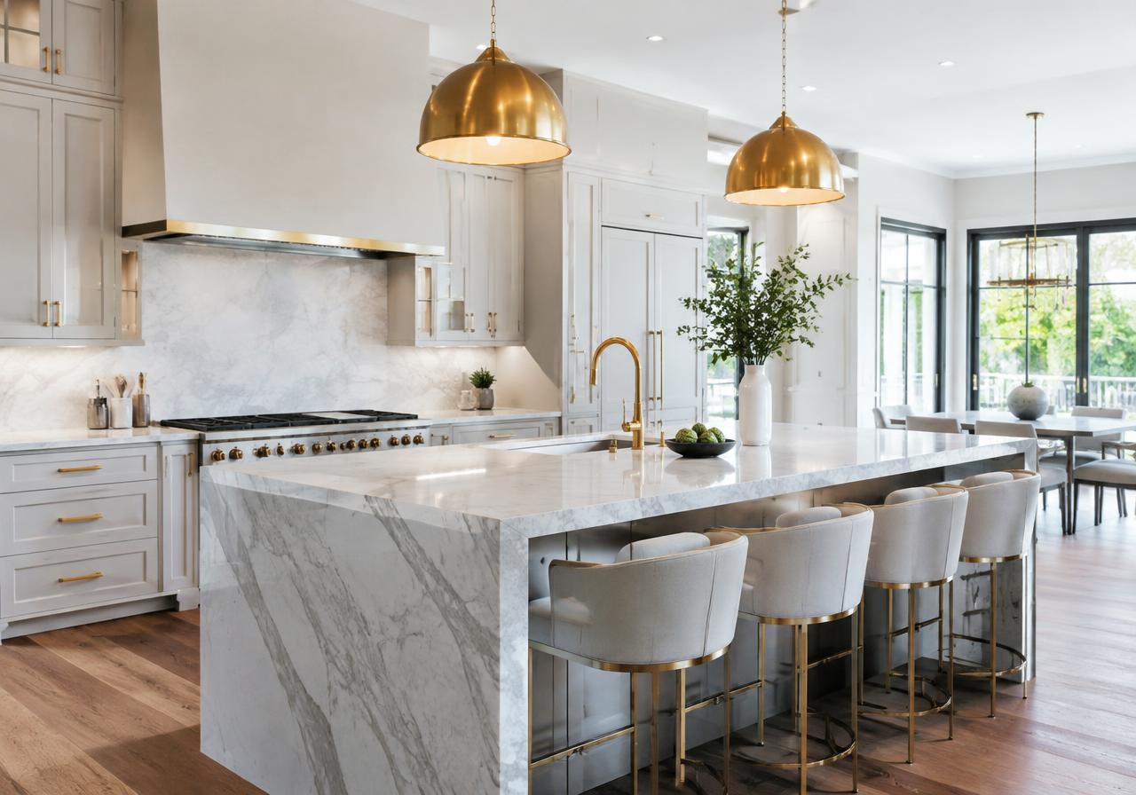 Coal Harbour Marble Duplex
